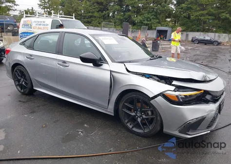 2023 Honda Civic Sport z USA, uszkodzony, nr VIN 2HGFE2F52PH503756